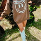 Cowboy Happy Puff Sweatshirt