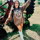 Cowboy Happy Puff Sweatshirt