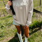 Howdy Happy Chenille patch Sweatshirt