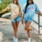 Custom School Yarn Puff Tee