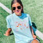Custom Retro Happy's Pastel Applique Tee