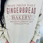 Gingerbread Man Bakery Fresh Daily Sweatshirt