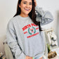 North Pole University Embroidered Sweatshirt