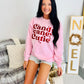 Candy Cane Cutie Starry Sweatshirt