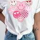 Valentine's Heart Smiley Scrunch