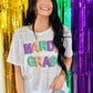 Mardi Gras Balloons Marble Tee