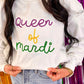 Queen Of Mardi Multi Rope Embroidered Sweatshirt