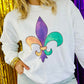 Fleur De Lis Multi Color Sweatshirt