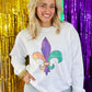 Fleur De Lis Multi Color Sweatshirt