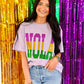 Nola Multi Glitter Stack Tee