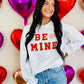 Be Mine Heart Chenille Patch Sweatshirt