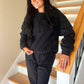 Custom Tonal Embroidered Sweatshirt