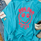 Dog Mom Drippy Paw Eye Puff Sweatshirt