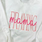 Praying Mama Embroidered Sweatshirt
