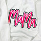 Mama Cursive Puff/Glitter Combo
