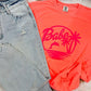 Babe Sunset Barbie Puff Tee