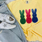 Peeps Multi Glitter Trio Tee