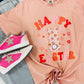 Happy Easter Floral Bunny tee