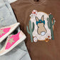 Western Easter Bunny Scene Tee