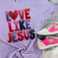 Love Like Jesus Heart Tee