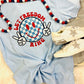 Let Freedom Ring Peace Checkered Happy Tee