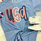 USA Star's And Stripes Tee