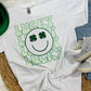 Lucky Happy Face Glitter & Sublimation Swsh