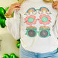 St. Patrick's Day Lucky Glasses Stack Sweatshirt