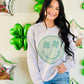 Leopard Clover Eye Happy Sweatshirt