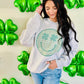 Leopard Clover Eye Happy Sweatshirt
