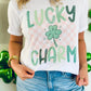 Lucky Charm Preppy Checkered Tee