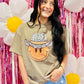 Leopard Cowboy Hat Happy Tee