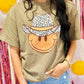 Leopard Cowboy Hat Happy Tee
