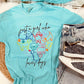 Just A Girl Who Love's dogs Collage Heart Tee