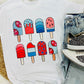 Patriotic Popsicles Stack Tee