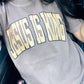 Jesus Is King Varsity Curve DTF Tee