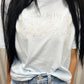 Saved By His Grace Elegant Floral Tee