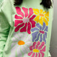 Multi Colored Hippie Flowers Sweatshirt