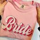 Pink Bride Retro Stack Tee