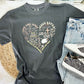 Jesus Inspirational Heart Collage Tee
