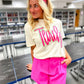 Teach Double Puff Glitter Combo Tee