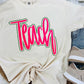 Teach Double Puff Glitter Combo Tee