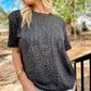 Mama Varsity Puff / Glitter Double Leopard