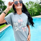 Patriotic Coquette Bow's Collage Tee