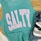 Salty Multi Varsity DTF Tank
