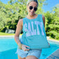 Salty Multi Varsity DTF Tank
