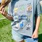 God Says I Am Custom Colors Mascot DTF Tee