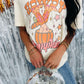 Howdy Pumpkin western Boots DTF Tee