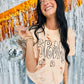 Spooky Ghost Hand Drawn DTF Colorblast Tee
