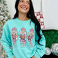 Colorful Nutcracker Trio DTF Sweatshirt